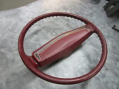 $209.95 • Buy 1971-1977 Chevrolet Nova Impala Caprice Chevelle Monte Carlo Steering Wheel Red