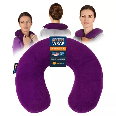 SunnyBay C Shaped Microwave Heating Pad For Neck And Shoulder - Wheat Filled • $28.99
