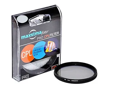 Maxsimafoto Pro 52mm CPL FILTER For Panasonic Lumix DMC-FZ330 FZ150 FZ200 FZ300 • £14.99