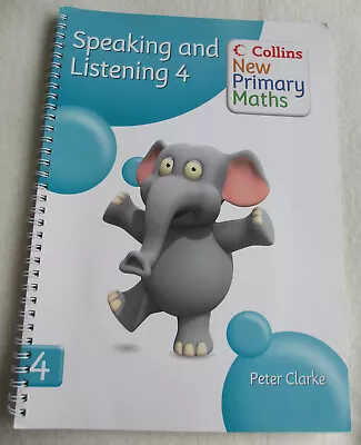 Collins Primary Maths Speaking And Listening Year 4 Plus CD Ex School • £2.50