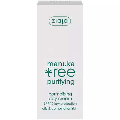 2 X Ziaja Manuka Tree Day Moisturising-normalising Cream 50Ml SPF 10  • £13.99