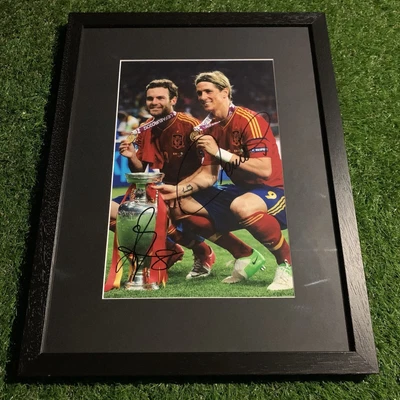 £79.99 • Buy Mata & Torres Signed Spain 16x12 Framed Picture Display Autograph COA