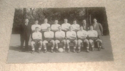 ENGLAND V ITALY 1959 - POSTCARD Signed By 18 On Back - Charlton Haynes Flowers • £39.99