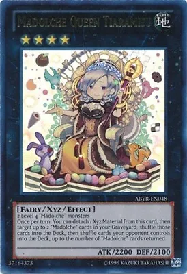 *** Madolche Queen Tiaramisu *** Ultra Rare Abyr-en048 Yugioh! • $3.75