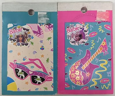 VTG Barbie Note Pad Lot Of 2 Pink Paper 5”x3.5” Unused • $14.99