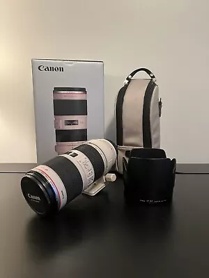 Canon Ef 70-200mm F/2.8l Is Ii Usm Lens • $620