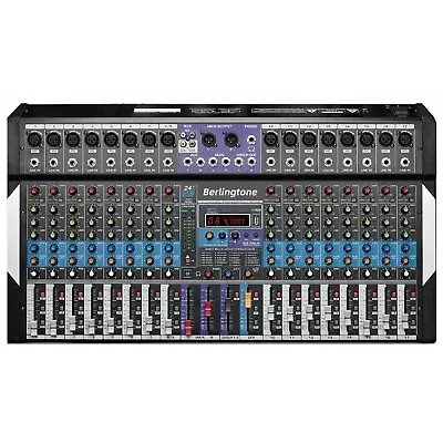 Berlingtone BR-16MX- 16 Channel Professional Bluetooth Studio Audio Mixer • $279