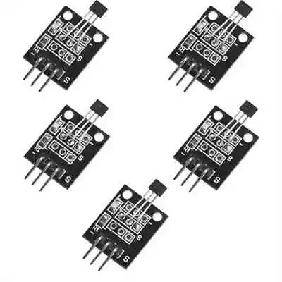 5pcs Hall Effect Magnetic Module 3144E A3144 Hall Effect Sensor DC 5V Arduino • $8.99