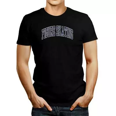 Figure Skating Athletic Applique T-shirt • $21.99