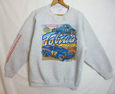 Vintage 1991 Tobias Speed Equipment Lebanon PA XL Crewneck Sweater Gray • $175