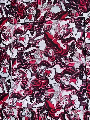 Small Cut DRACULAURA New Cotton Poly Blend Fabric 9 X21  (4.24) Monster High • $3.05