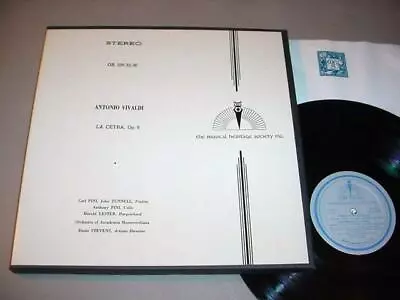 VIVALDI LA CETRA 3 LP BOX Accademia Monteverdiana MHS Musical Heritage Society • $15.75