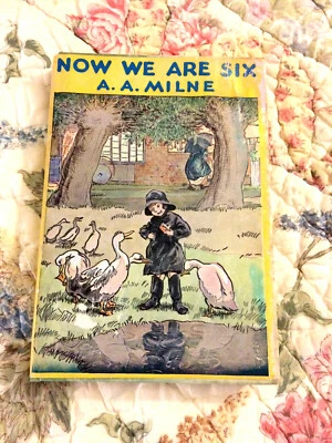$6.95 • Buy Vintage Book Now We Are Six By A.A. Milne 1955 Original Cover