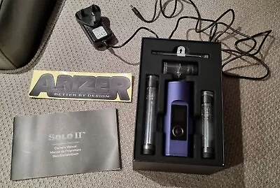 £26 • Buy Arizer Solo 2 Mystic Blue Portable (UK Plug) + Extras 