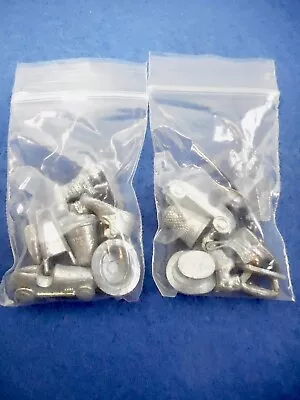 Monopoly Replacement Game Metal Pieces Token Lot Of 16 { 2 Sets  } Free Shipping • $15.98