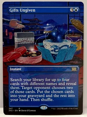 MTG-Gifts Ungiven Borderless Art Double Masters 2022 #347 NM • $7.99