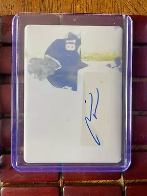 2021-22 Leaf Lumber Hockey Marian Hossa Twig Cigs Printing Plate 1/1 W/AUTO! • $150