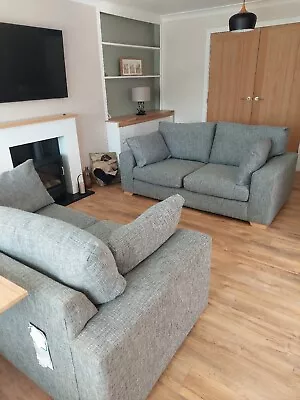 £225 • Buy 2X 3 Setter Next Sofas Used But In Lovely Condition In Gray.