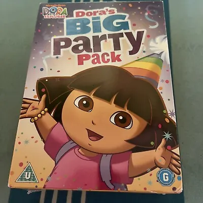 £9.91 • Buy Dora's Big Party Pack- Dvd- Region 2- New And Sealed