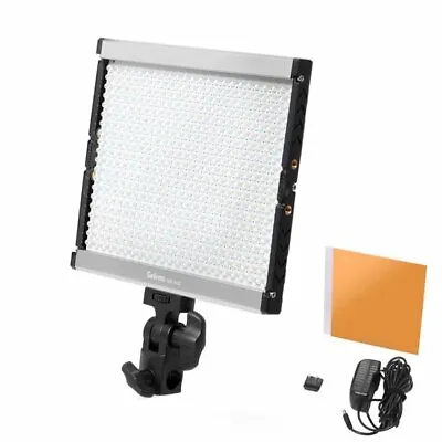 Selens Portable Slim GE-500 5600K Dimmable LED Video Photo Studio Light Panel • £119.99