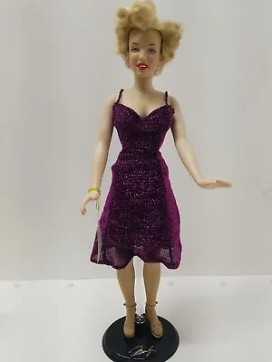 1999 MARILYN MONROE Entertaining The Troops Franklin Mint Limited Edition Doll • $149
