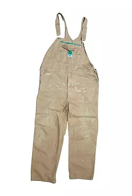 Liberty Men’s Brown Canvas Overalls Size 44 X 32 • $29.99