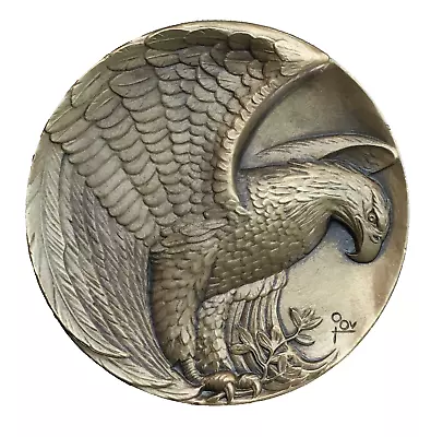MACO. 1987 Eagle Calendar Medal By Marcel Jovine • $35
