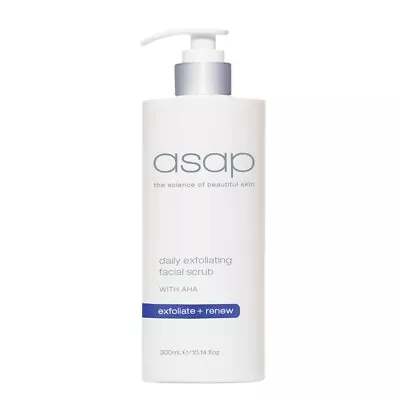 Asap Daily Exfoliating Facial Scrub 200ml AU Free Post Gentle Exfoliating • $69