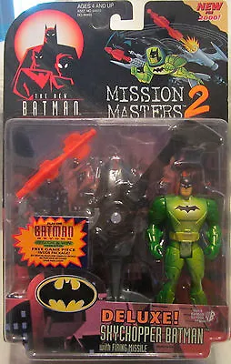 Batman: The New Batman Adventures Mission Masters 2 Deluxe Skychopper Batman NEW • $24.85