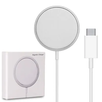 15W Qi MagSafe Magnetic Fast Charging Wireless Charger IPhone Galaxy OnePlus • $7.99