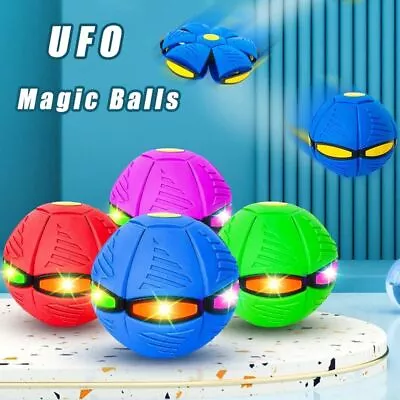 UFO Flying Saucer Ball For Dogs Dog Toy Balls Strange Magic Flying Saucer Balls • $14.99