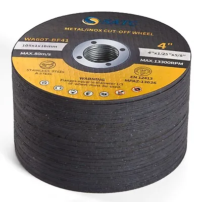 100 Pack 4 Inch Metal Cut Off Wheels With 5/8  Arbor Angle Grinder Cutting Disc • $47.29