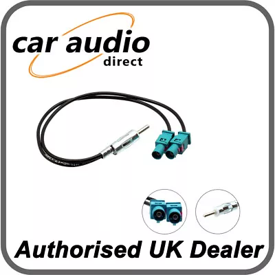 Connects2 CT27AA91 Twin Fakra - DIN Antenna Adapter • £12.09