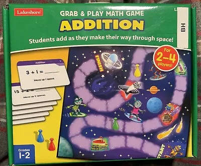 Lakeshore Grab And Play Math Game Addition For Grades 1-2 • $21