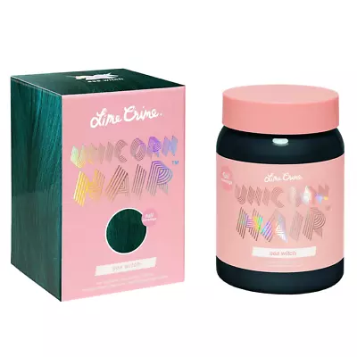 Sea Witch Lime Crime Unicorn Hair Full Coverage Semi-permanent Dye Rich Teal • $13.49