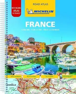 £14.38 • Buy France -A4 Tourist & Motoring Atlas By Michelin
