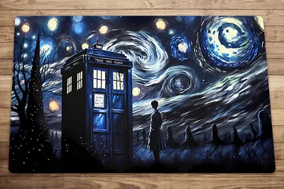 Magic The Gathering Doctor Who Trading Card Game Playmat MTG Duel Mat Free Bag • $26.98