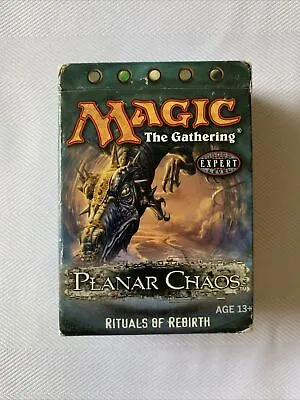 Magic The Gathering Theme Deck Planar Chaos - RITUALS OF REBIRTH • $15.85