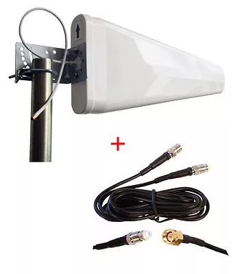 Cradlepoint R500-PLTE Router 3G 4G LTE Modem Wide Band Log Periodic Yagi Antenna • $79.99