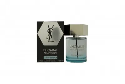 Yves Saint Laurent L'homme Cologne Bleue Eau De Toilette Edt - Men's For Him • £81.50