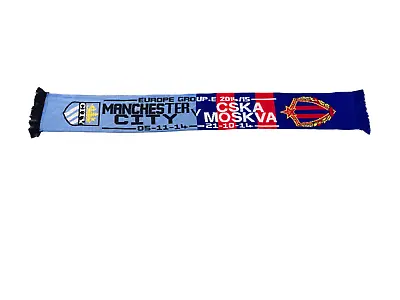 Manchester City Football Scarf - European Matchday • £2.50