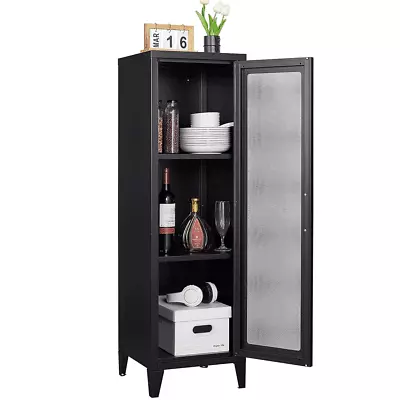 50'' Household Storage Cabinet Metal Storage Cabinet Bedroom Living Room Cabinet • $79.99