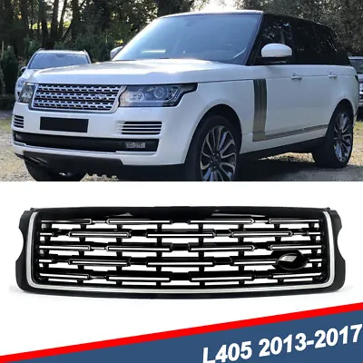 Chorme Trim 2023 Style Front Upper Grille For Range Rover Vogue L405 2013-2017 • $123.99