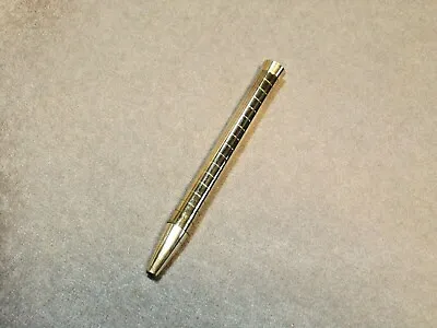Vintage HR Thick Wax Grease Marking Mechanical Pencil 3.5” Goldtone Metal • $9.95