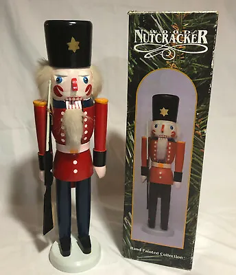 Wood Nutcracker Hand Painted With Original Box • $12.99