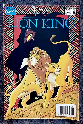 Disney The Lion King Marvel Comics #1 July 1994 Sonic Hedgehog Watch Ad On Back • $8.65