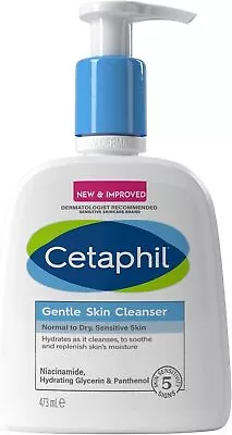 Cetaphil Gentle Skin Cleanser 473ml Face & Body Wash For Normal To Dry...  • £19.24