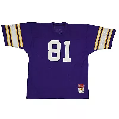 Anthony Carter MacGregor Sand-Knit NFL Minnesota Vikings #81 Jersey Large • $29.95