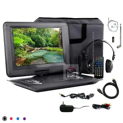 Trexonic 14.1” Portable Folding TV DVD Player Swivel TFT LCD 14 HDMI W Warranty • $88.74