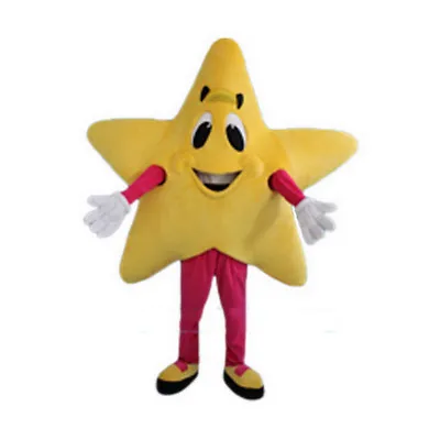 Star Mascot Costume Cartoon Adults Parade Character Cosplay Fancy Dress Outfits • £244.41